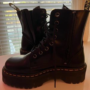 Dr. Martens Jadon Smooth Leather Platform Boots